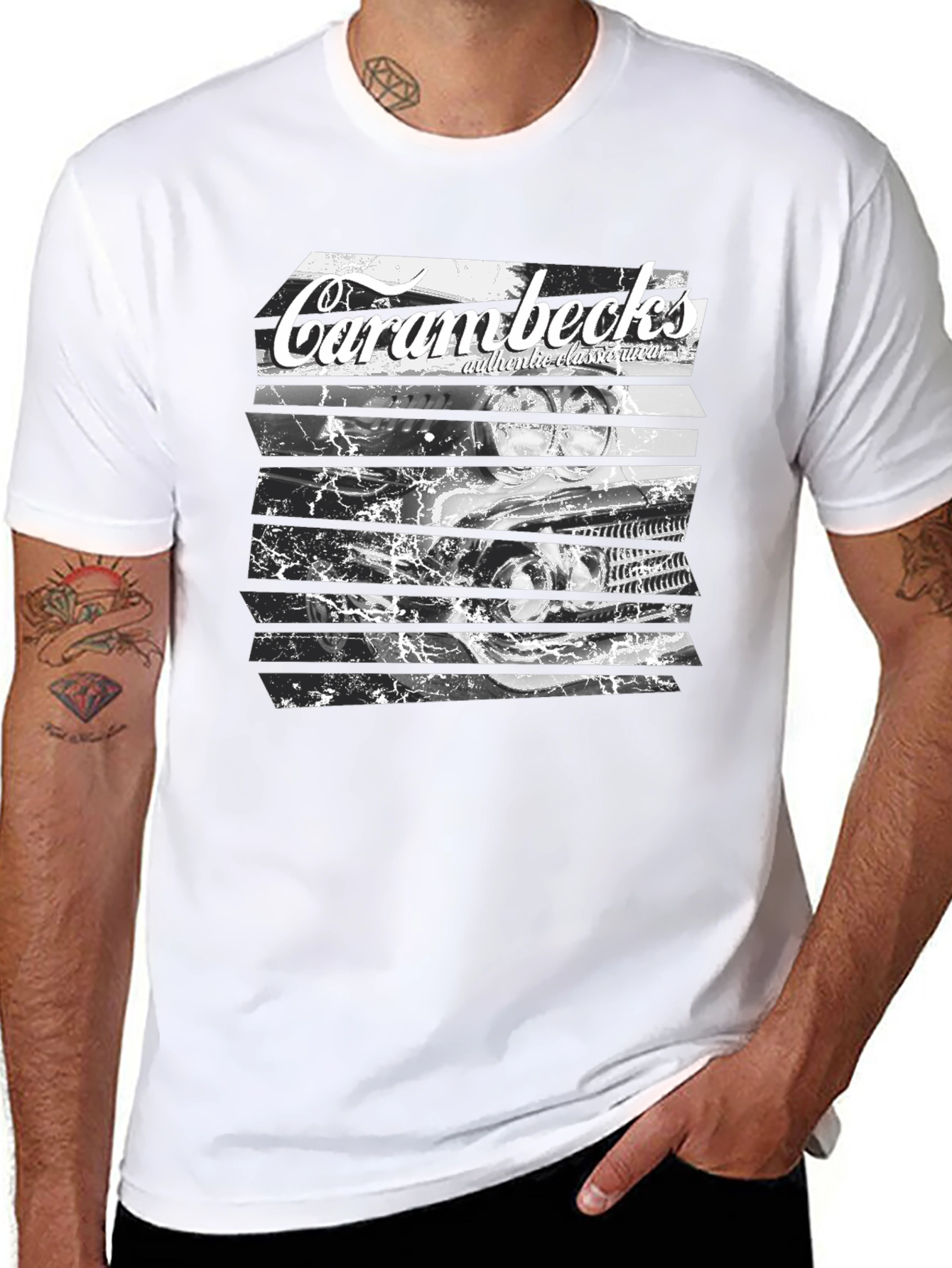 Carambecks Classic Graphic Tee - Black