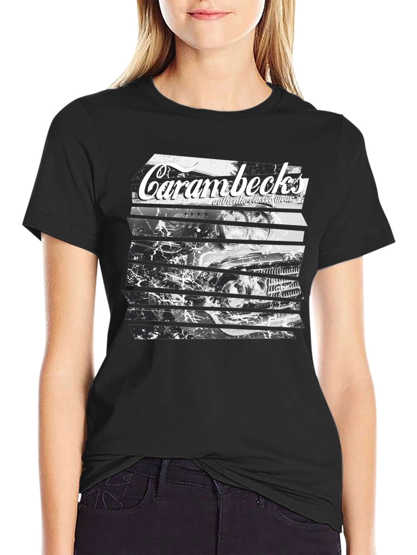 Carambecks Classic Graphic Tee - Black