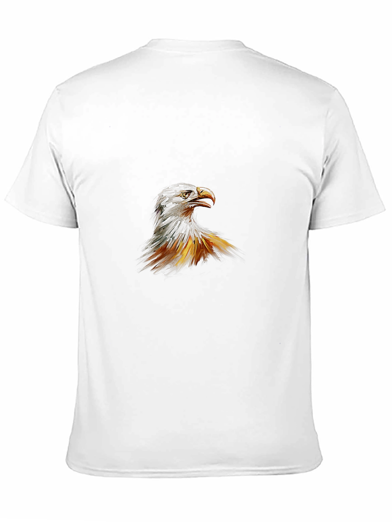 Mens Black Eagle Graphic Tee