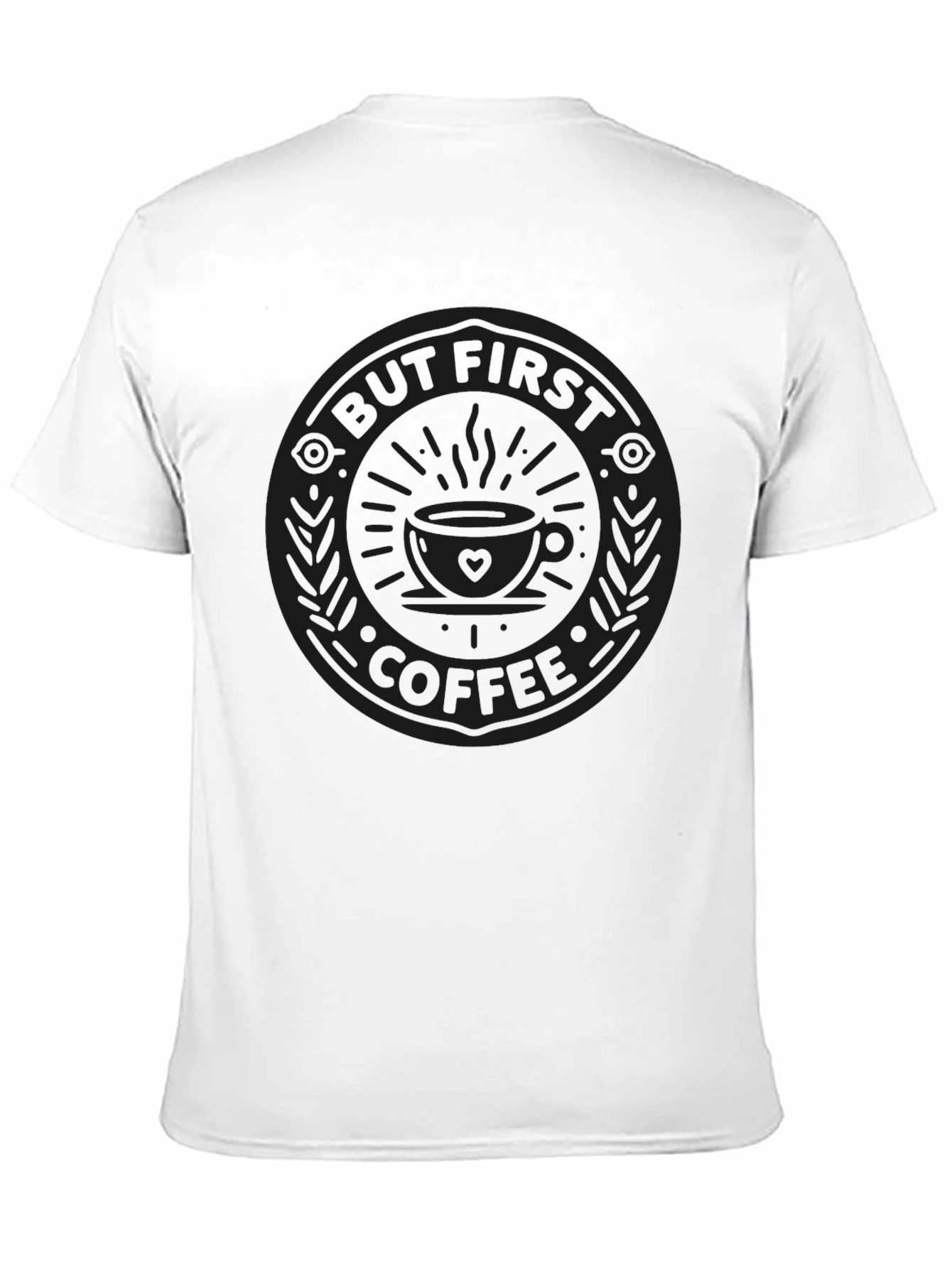 But First Coffee T-Shirt - Black Graphic Tee
