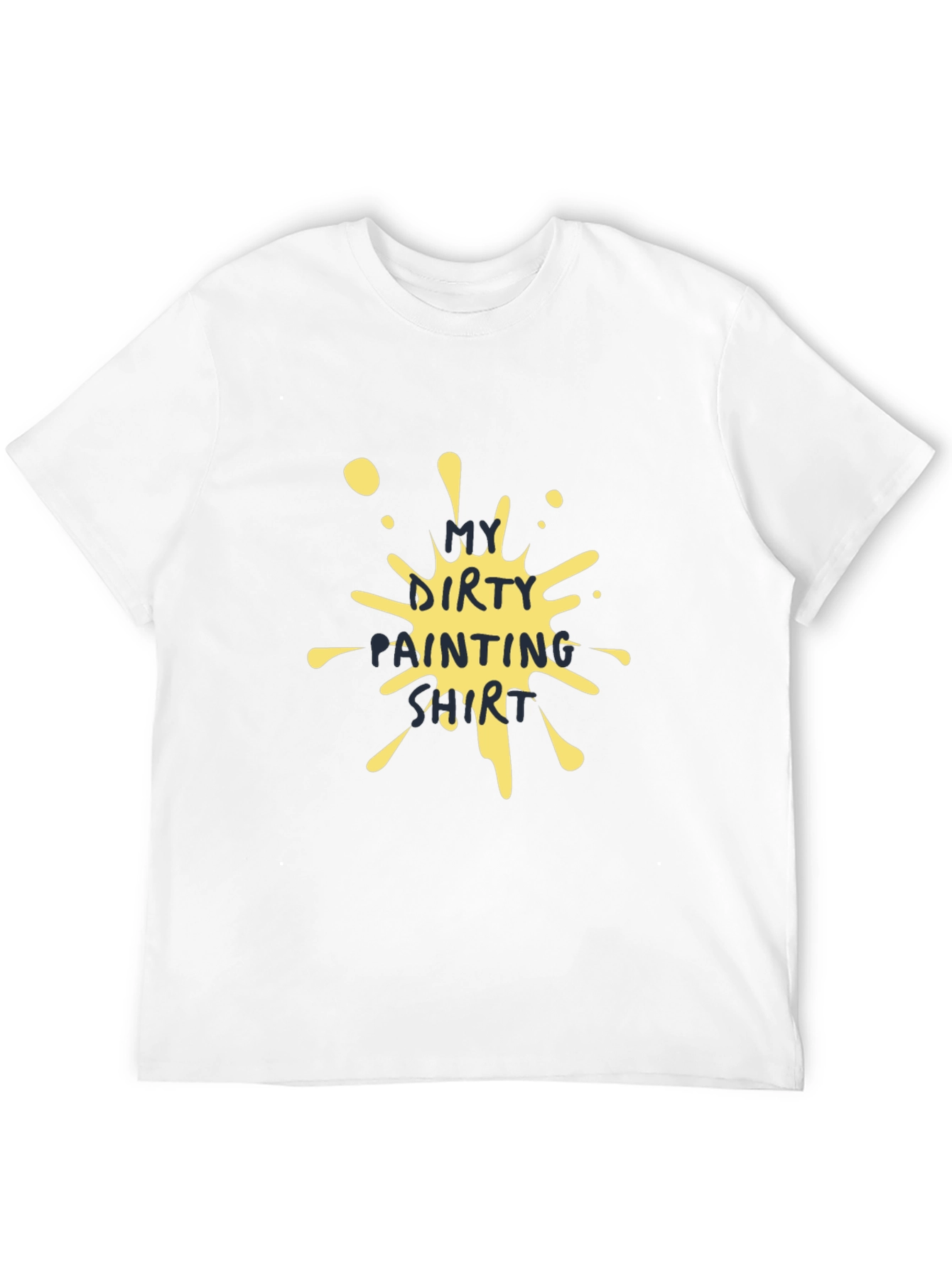 Dirty Painting Shirt - Unique Artistic T-Shirt