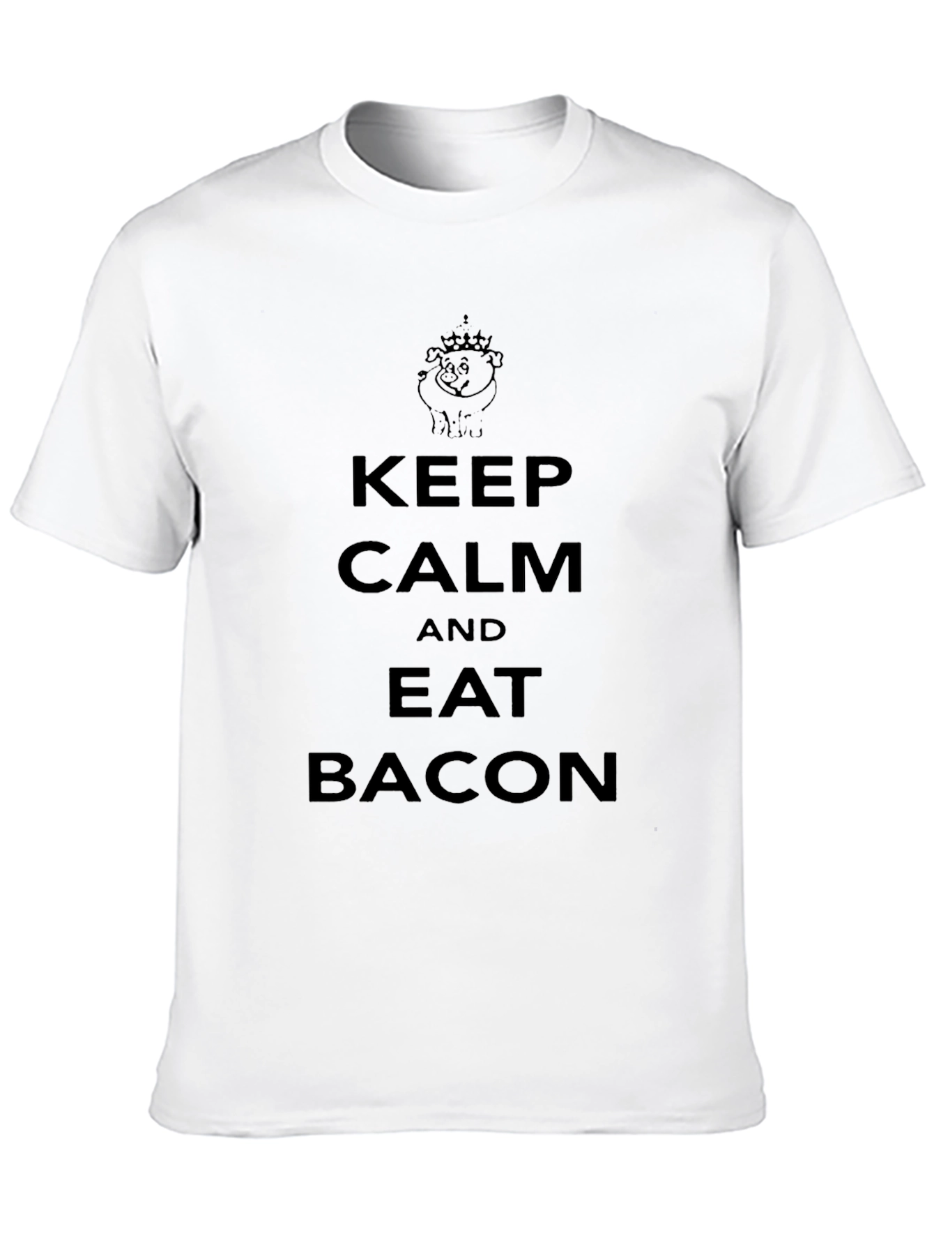 Keep Calm and Eat Bacon T-Shirt