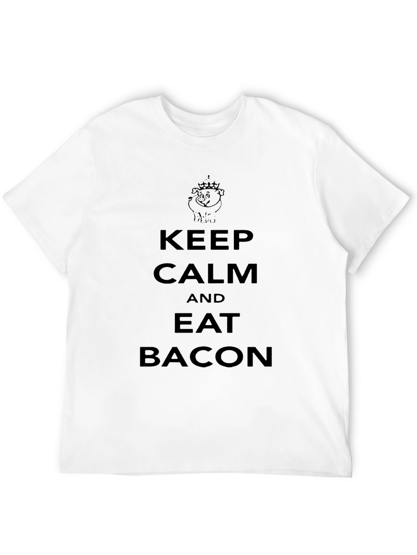 Keep Calm and Eat Bacon T-Shirt