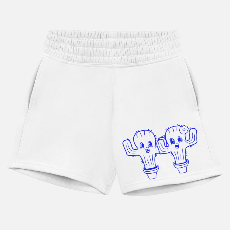 2 Cactus Pair Plants Prickly Cactus Love Couple