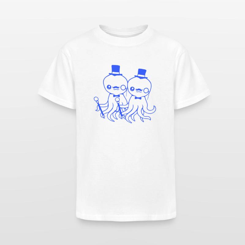 2 octopus sir hat monocle glasses two rich friends