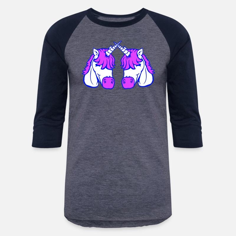 2 Unicorns Team Couple Horns Friends Greeting Cute