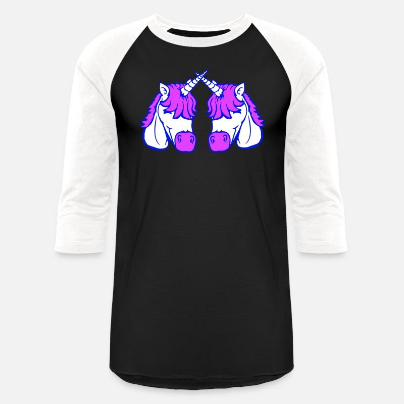 2 Unicorns Team Couple Horns Friends Greeting Cute