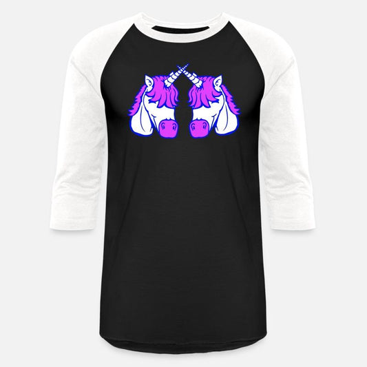 2 Unicorns Team Couple Horns Friends Greeting Cute