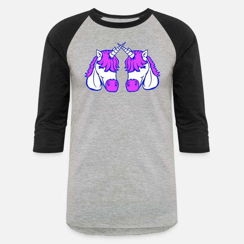 2 Unicorns Team Couple Horns Friends Greeting Cute