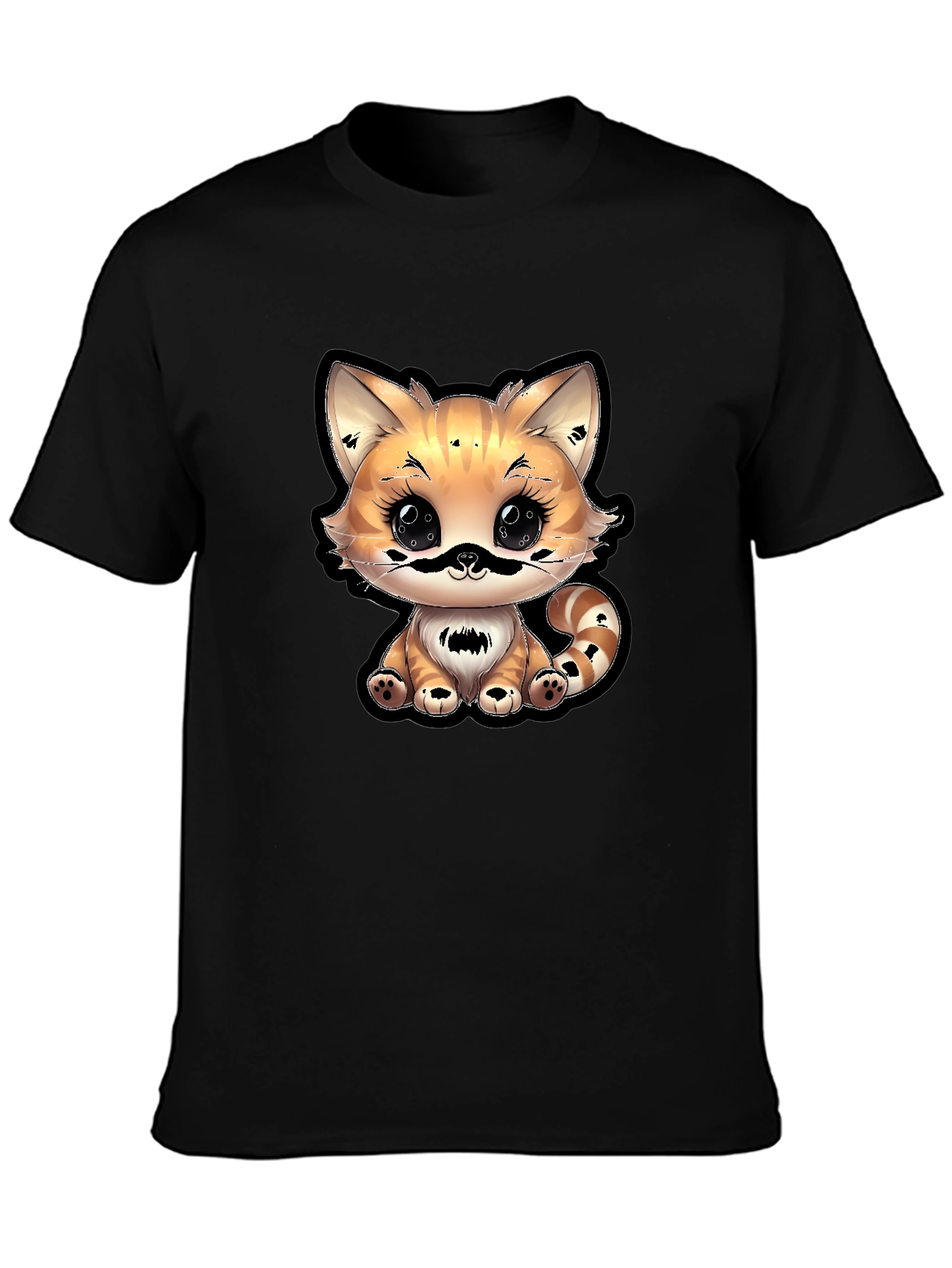 Cute Cartoon Cat T-Shirt
