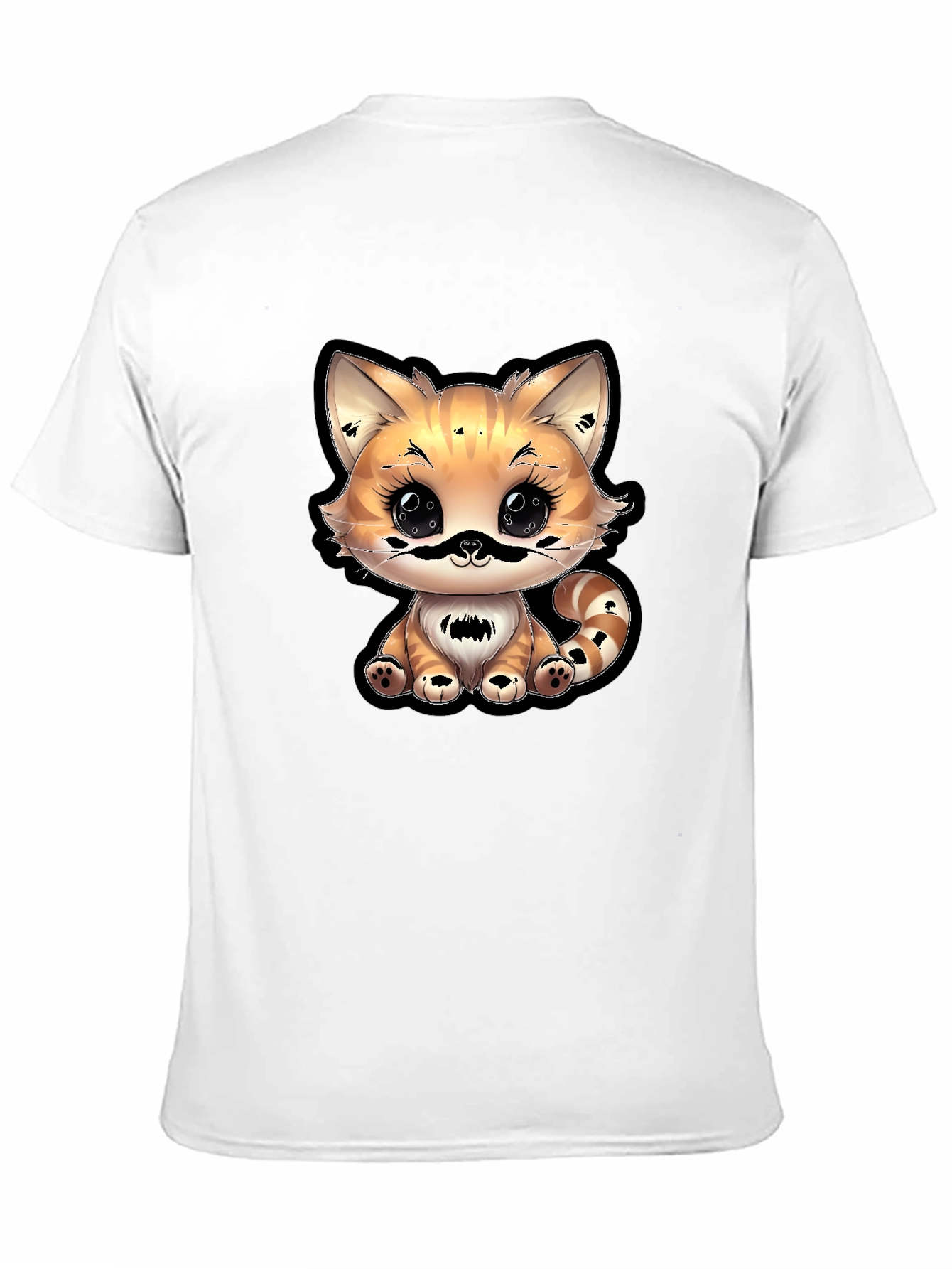 Cute Cartoon Cat T-Shirt