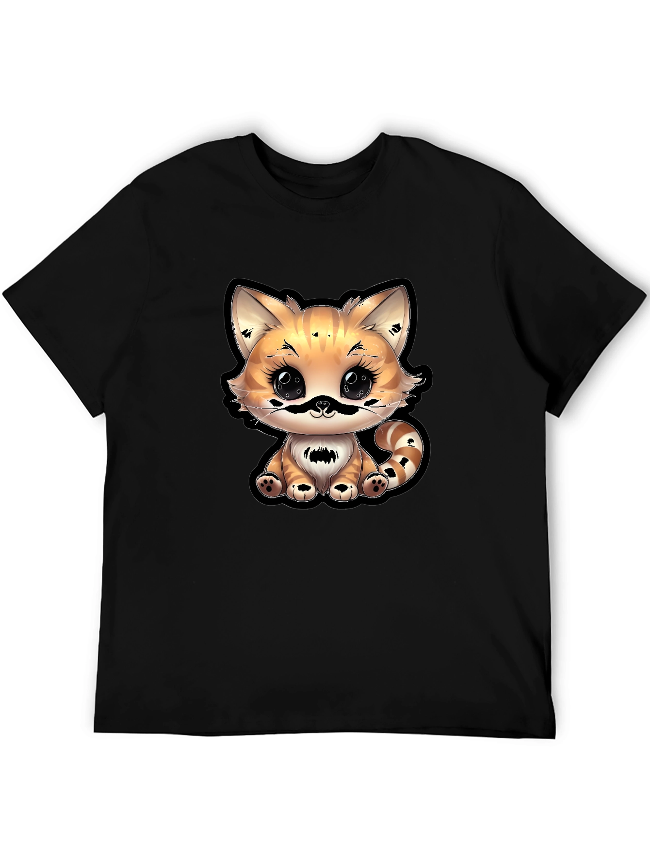 Cute Cartoon Cat T-Shirt