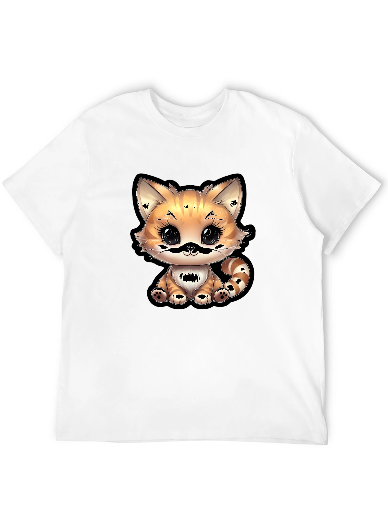 Cute Cartoon Cat T-Shirt