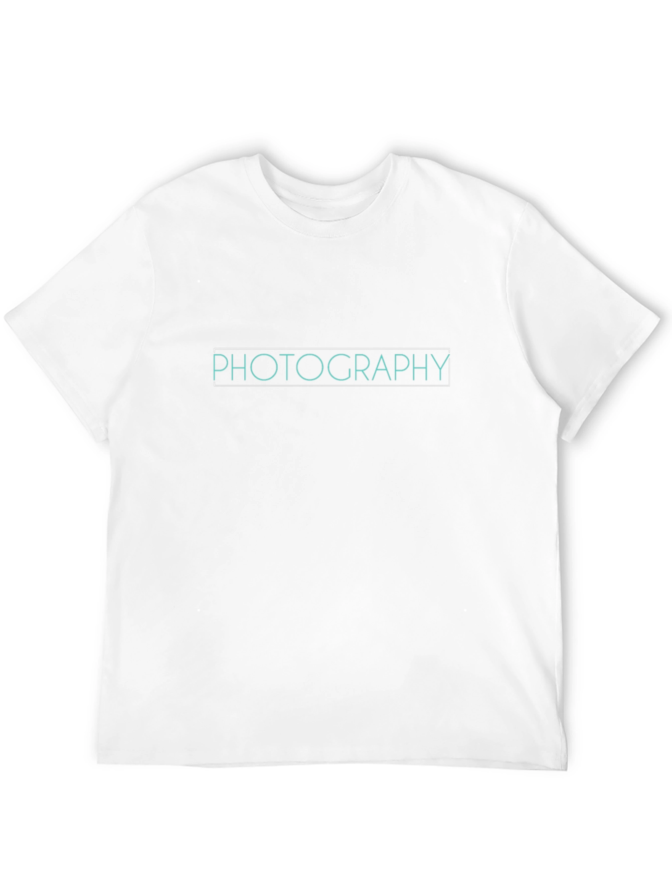 Photography Tee - Classic Black Cotton Shirt