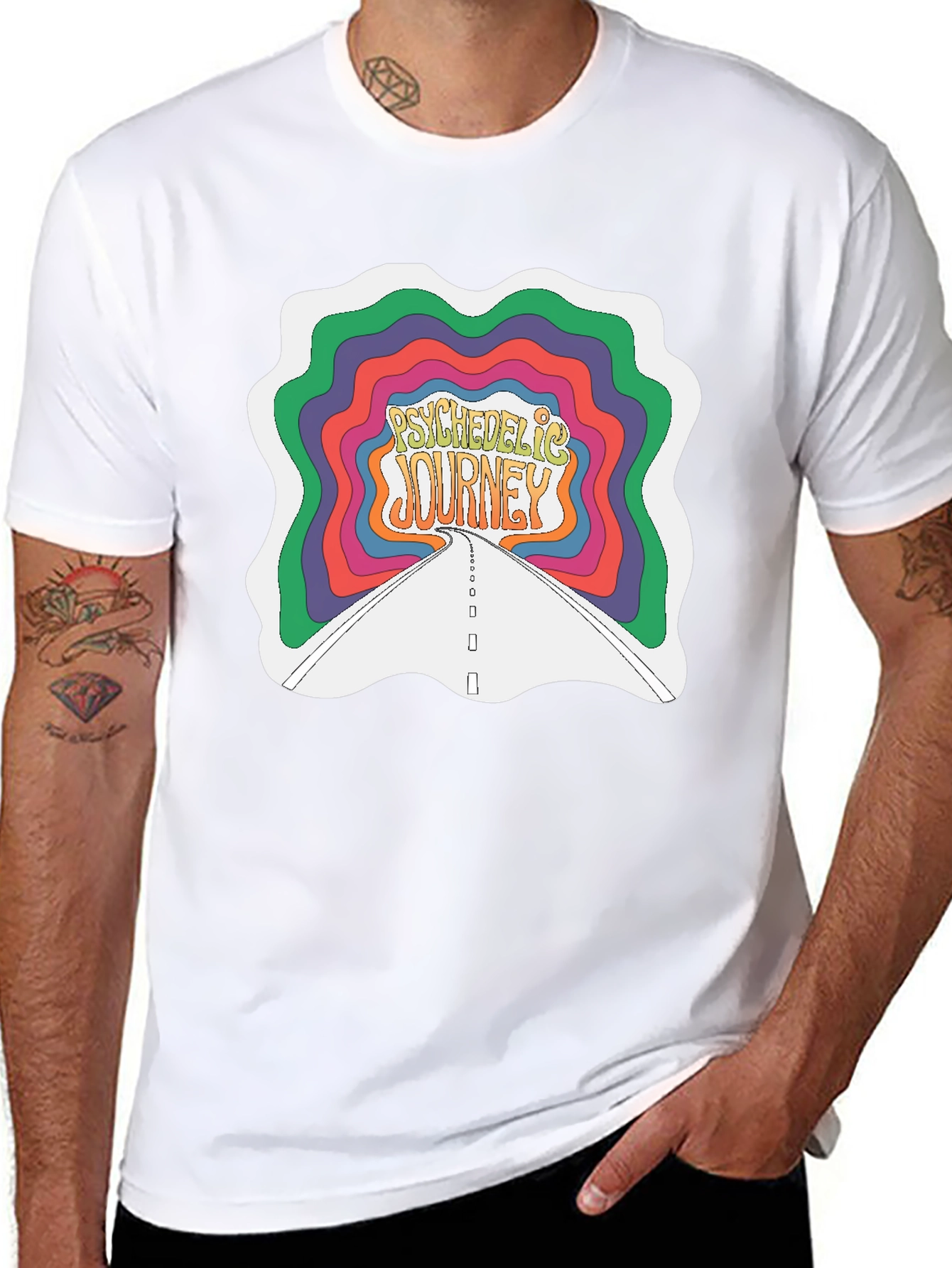 Psychedelic Journey Graphic Tee
