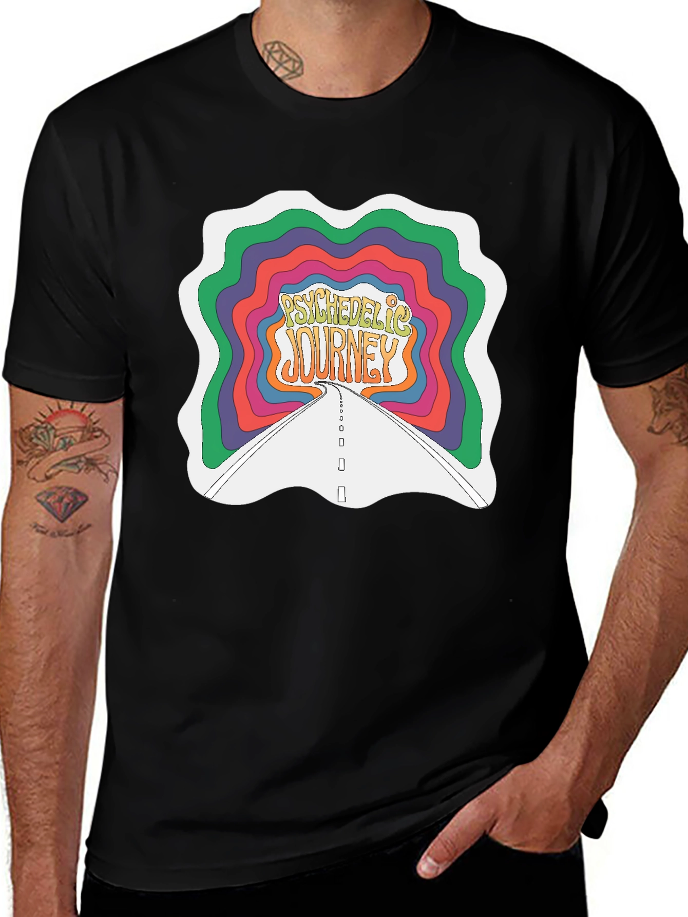 Psychedelic Journey Graphic Tee