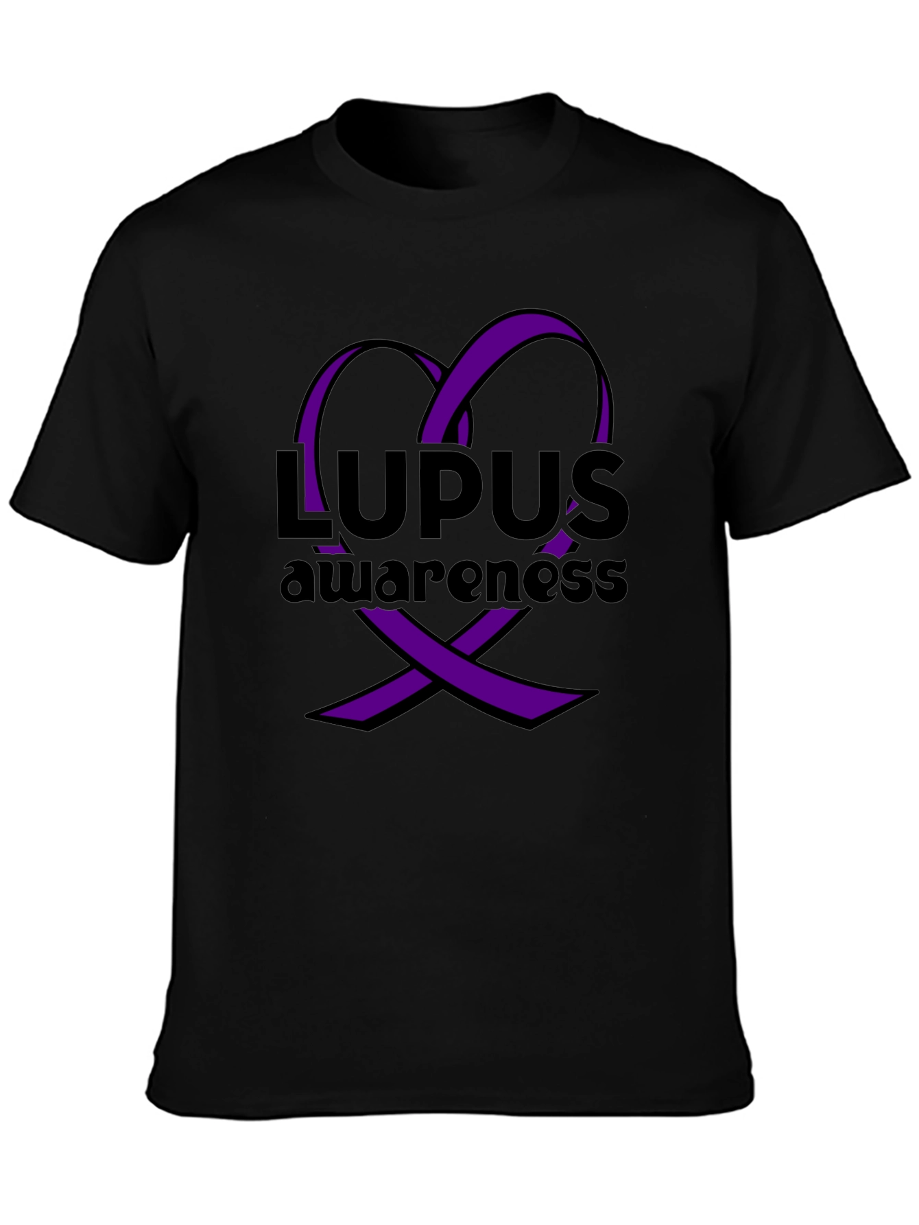 Lupus Awareness Ribbon Heart T-Shirt
