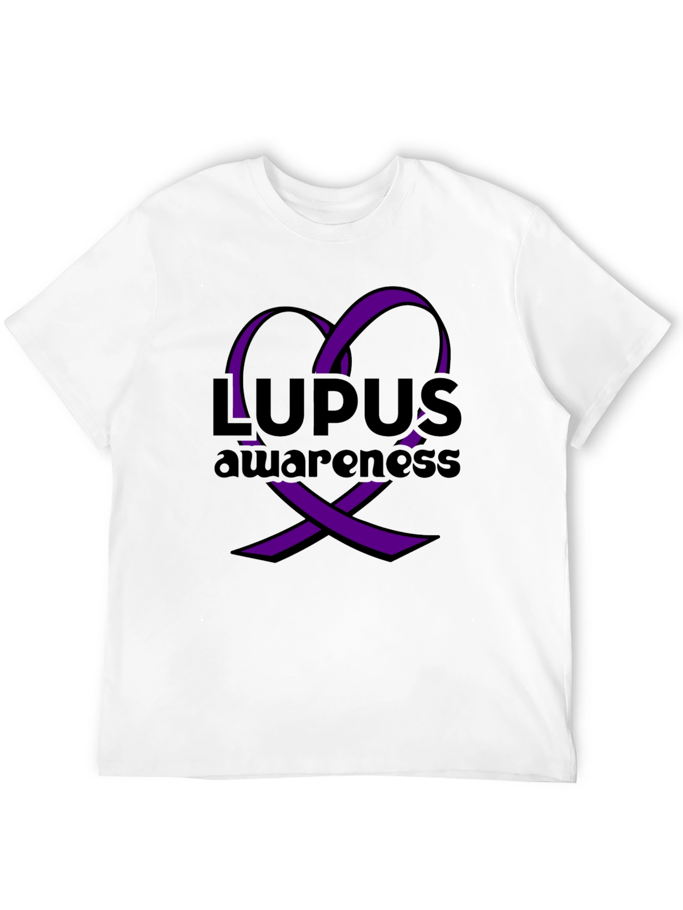 Lupus Awareness Ribbon Heart T-Shirt