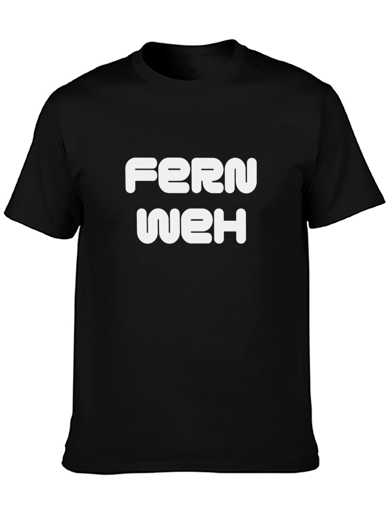 Fernweh Black Tee - Wanderlust Shirt