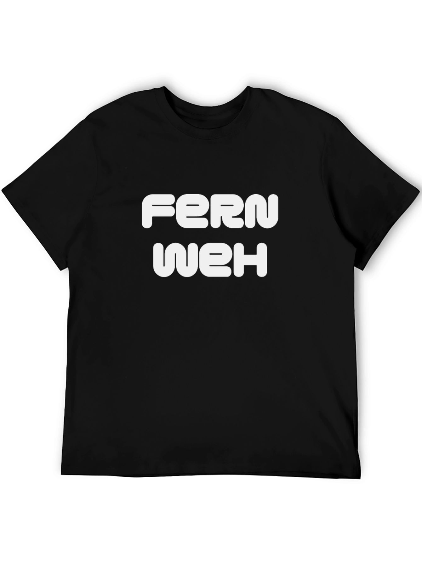 Fernweh Black Tee - Wanderlust Shirt