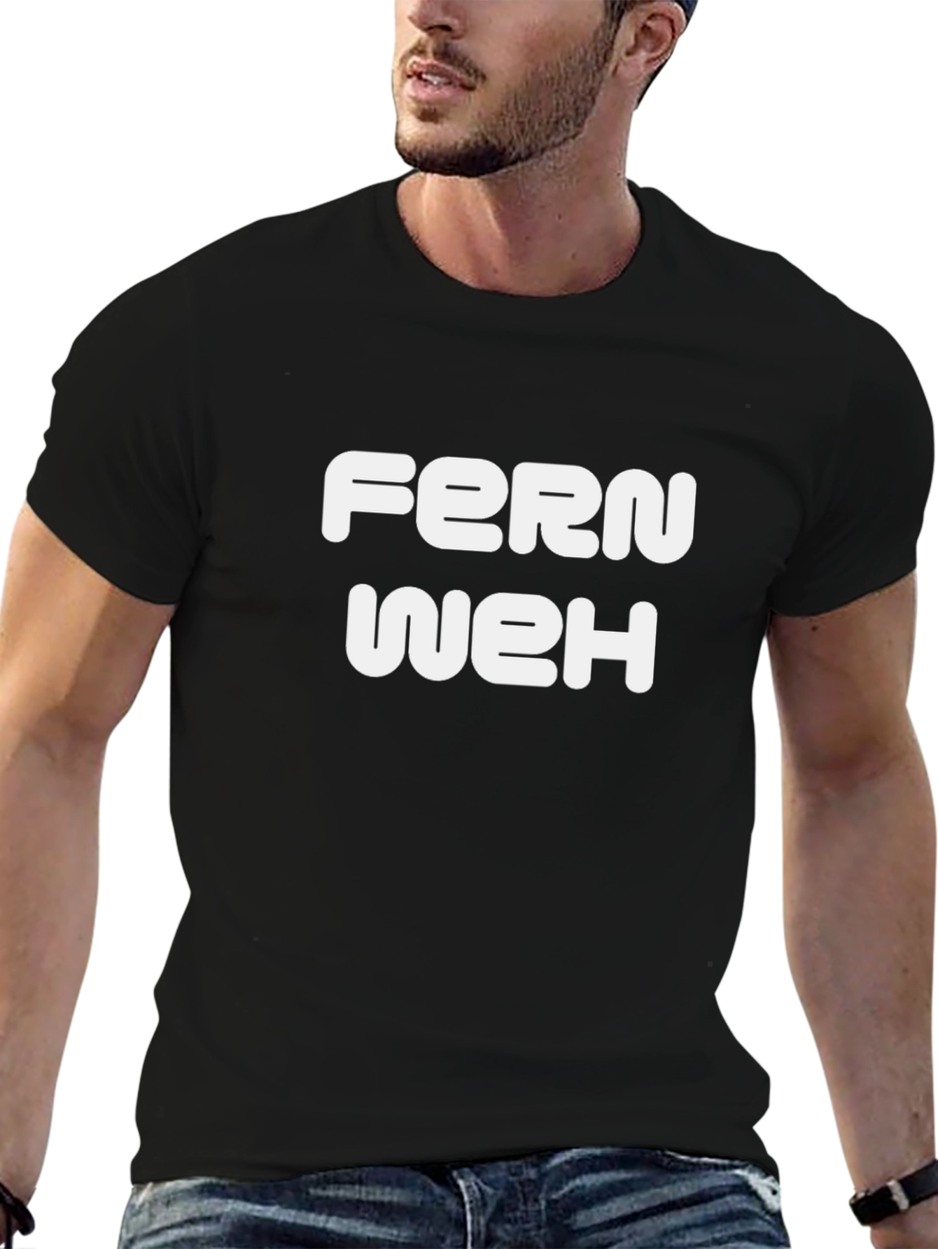 Fernweh Black Tee - Wanderlust Shirt