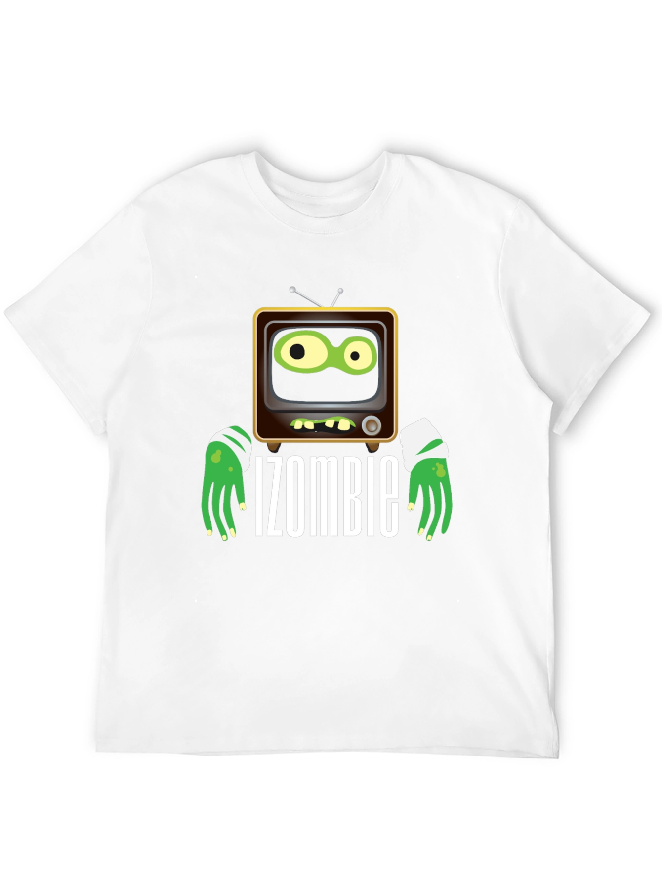 IZombie Retro TV Graphic Black T-Shirt