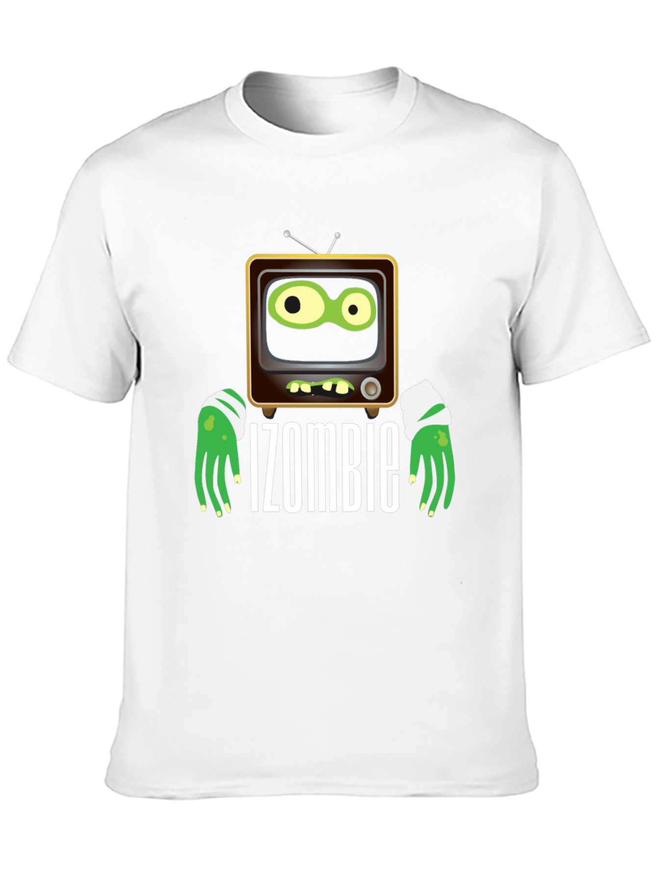 IZombie Retro TV Graphic Black T-Shirt