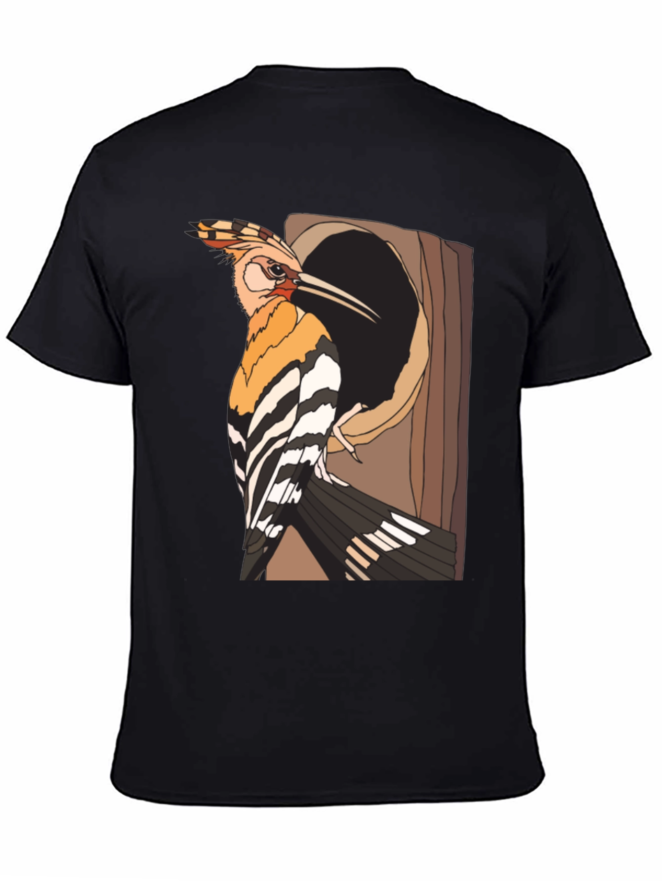 Hoopoe Bird Graphic Tee - Unique Nature Lover Shirt