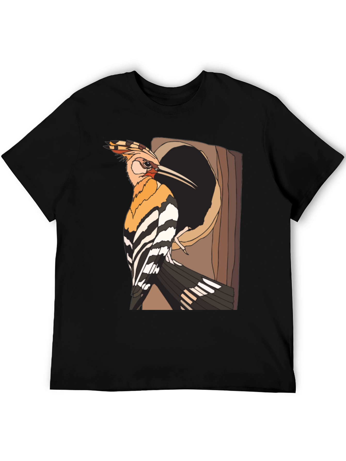 Hoopoe Bird Graphic Tee - Unique Nature Lover Shirt