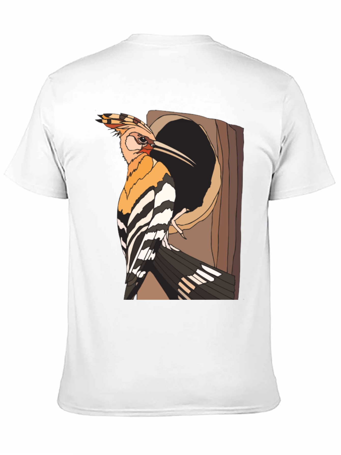 Hoopoe Bird Graphic Tee - Unique Nature Lover Shirt