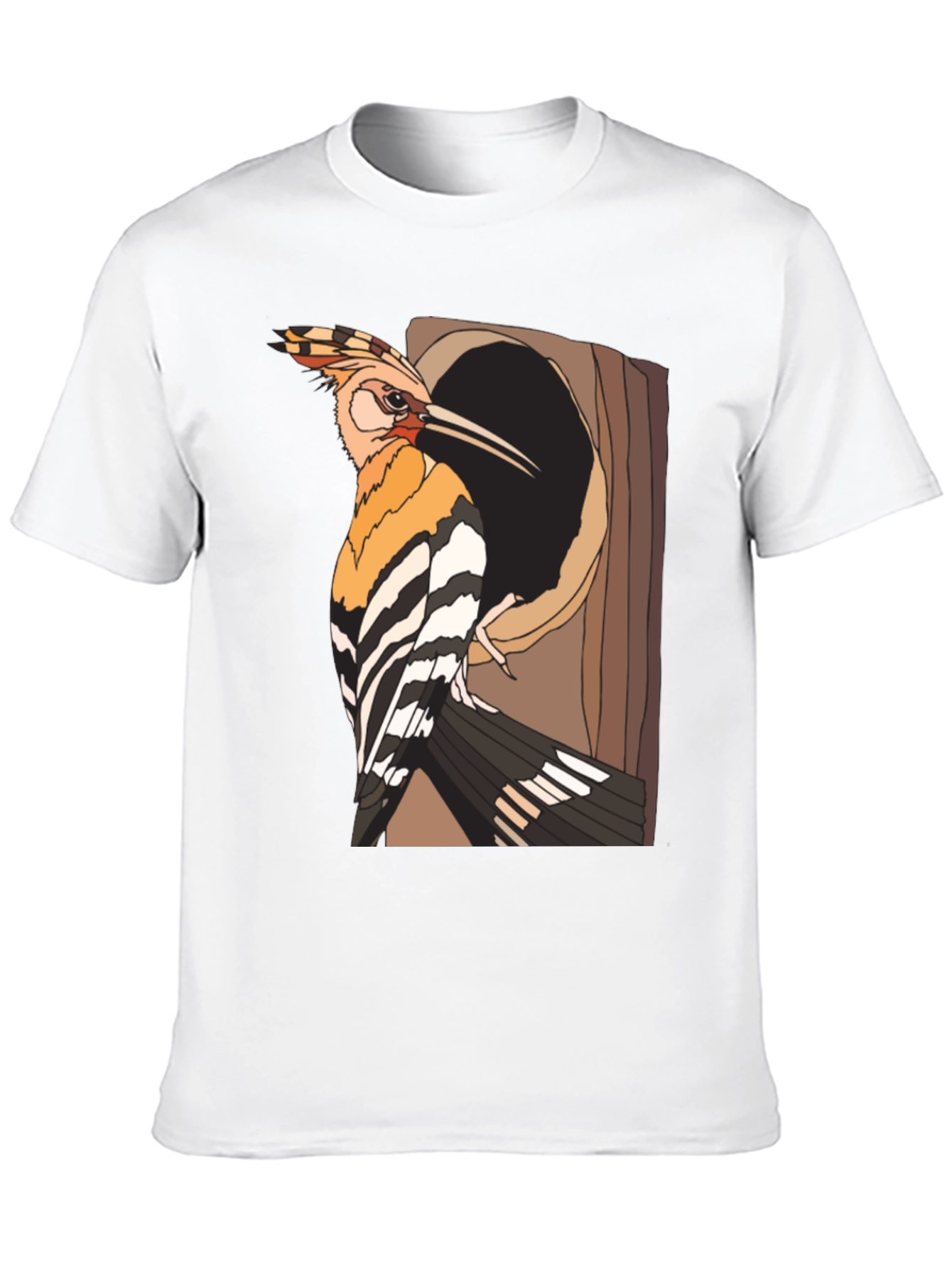 Hoopoe Bird Graphic Tee - Unique Nature Lover Shirt