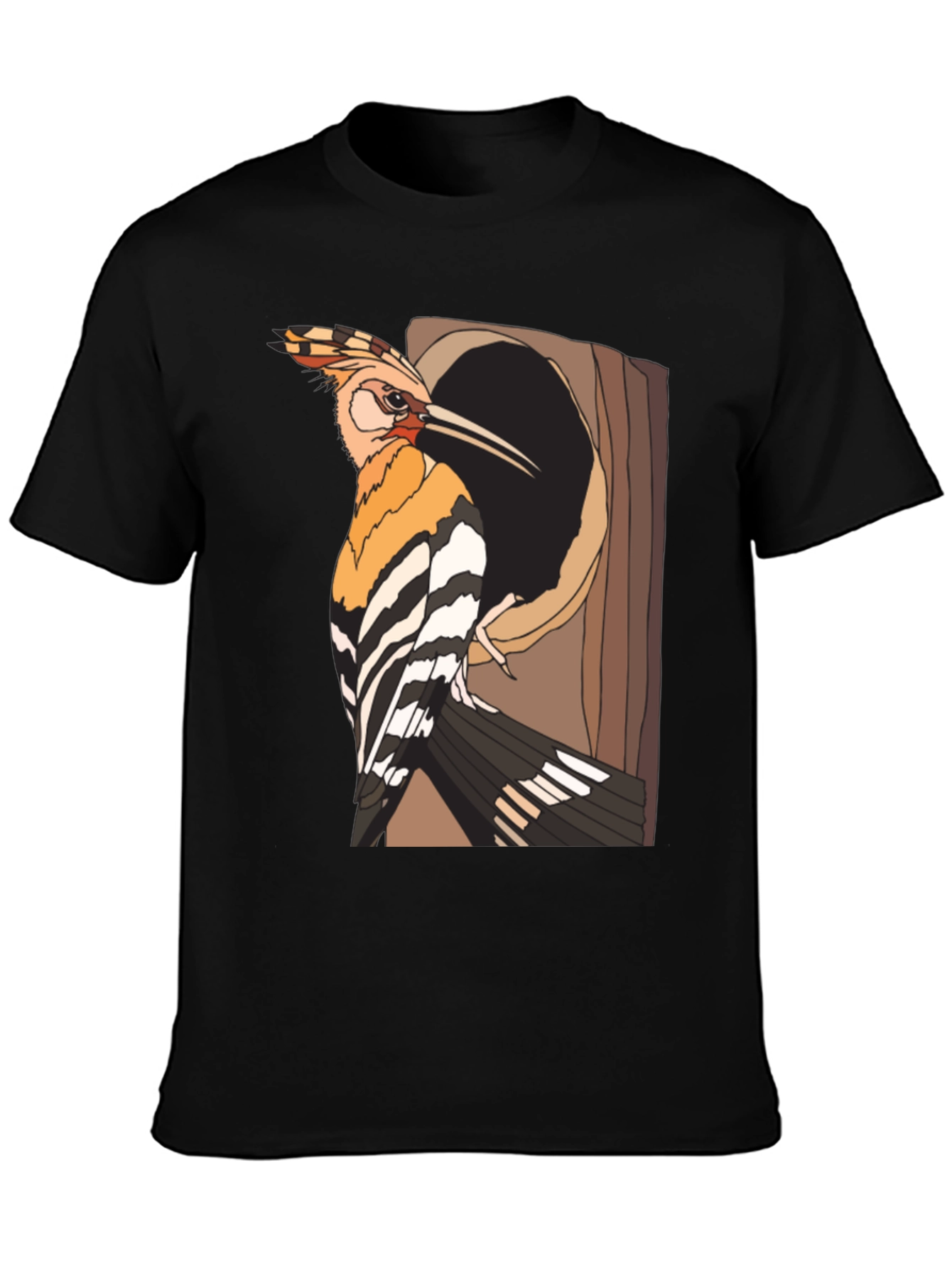 Hoopoe Bird Graphic Tee - Unique Nature Lover Shirt