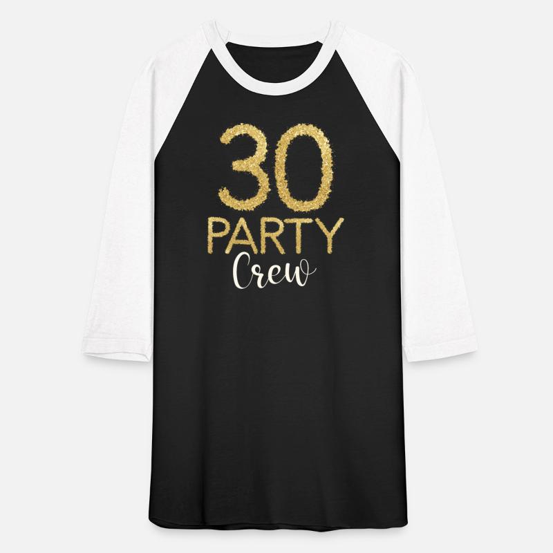 30 Party Crew Birthday Family Matching Party Squad