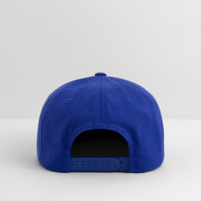 Nautical boat anchor in navy blue and white 3D