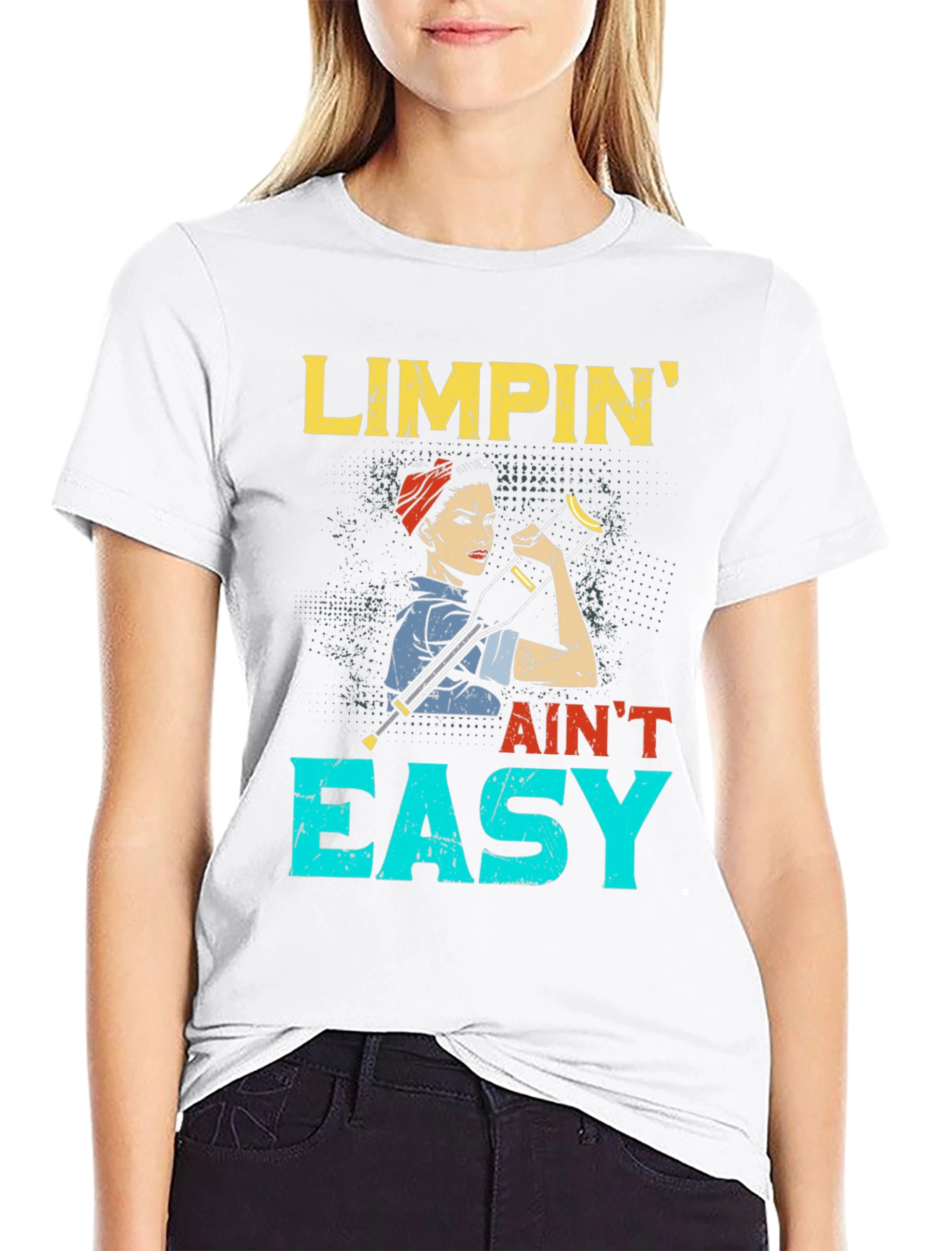 Limpin Aint Easy Graphic T-Shirt