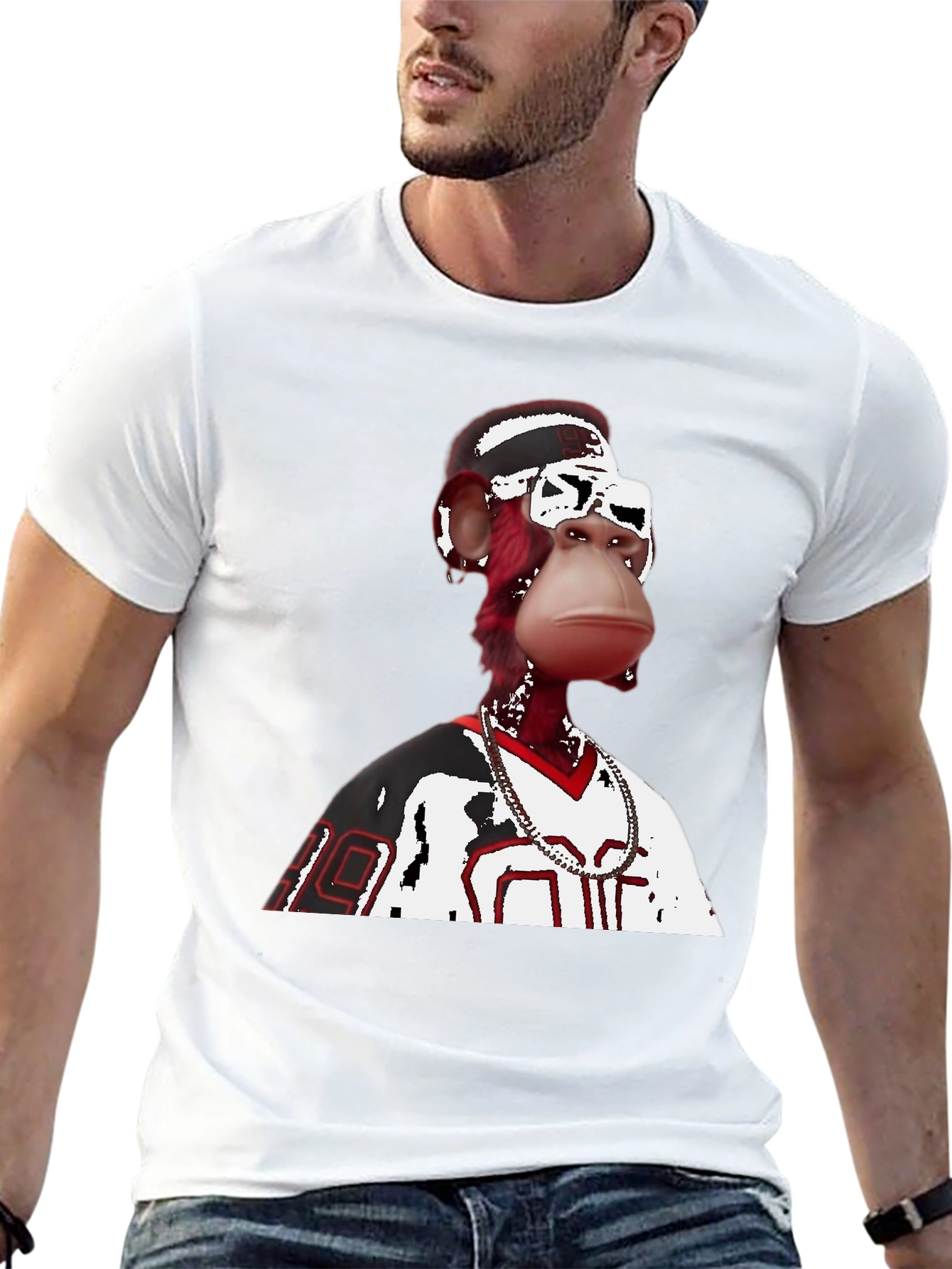 Bored Ape Black T-Shirt - Unique Graphic Tee