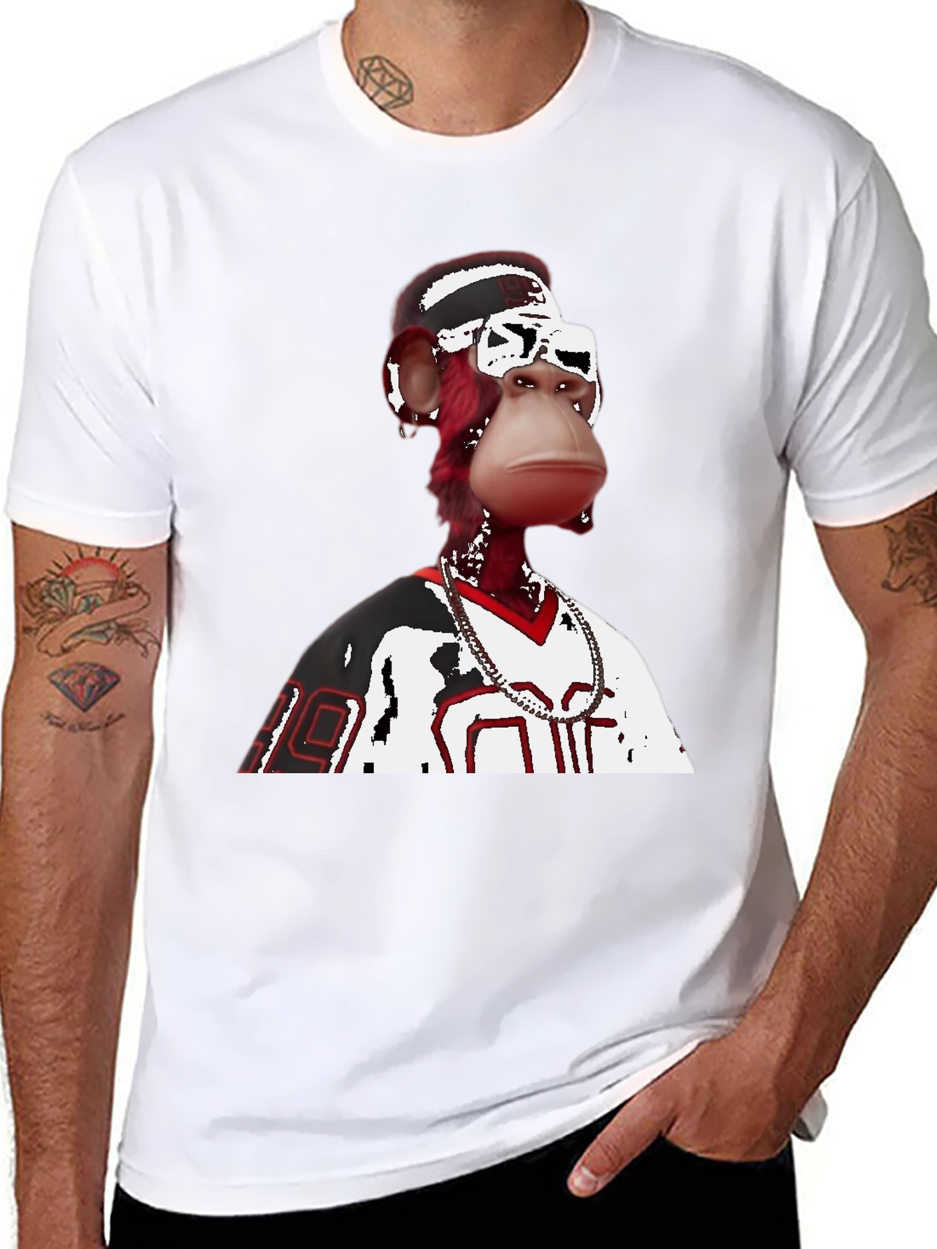 Bored Ape Black T-Shirt - Unique Graphic Tee