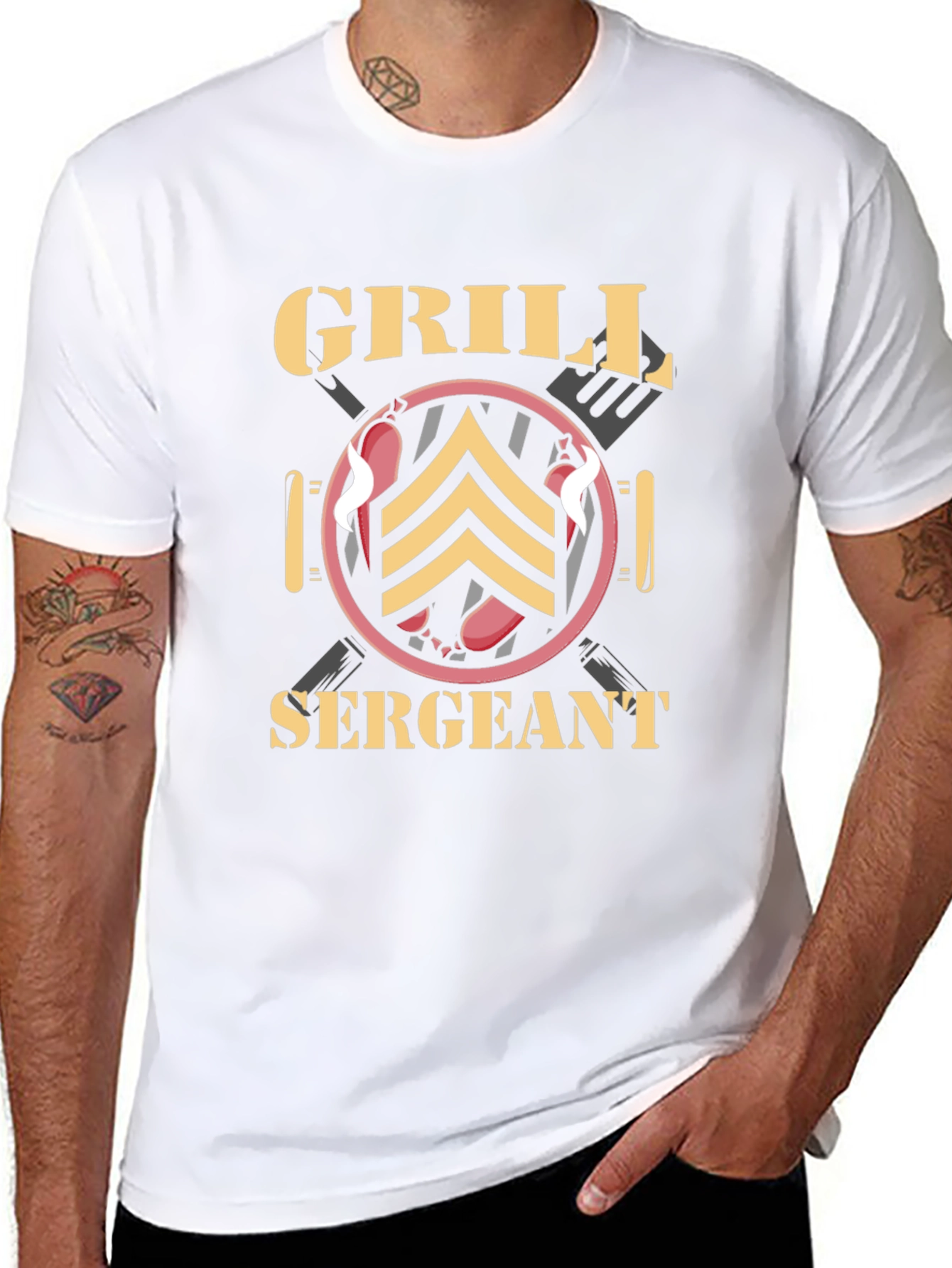 Grill Sergeant T-Shirt - BBQ Master Tee