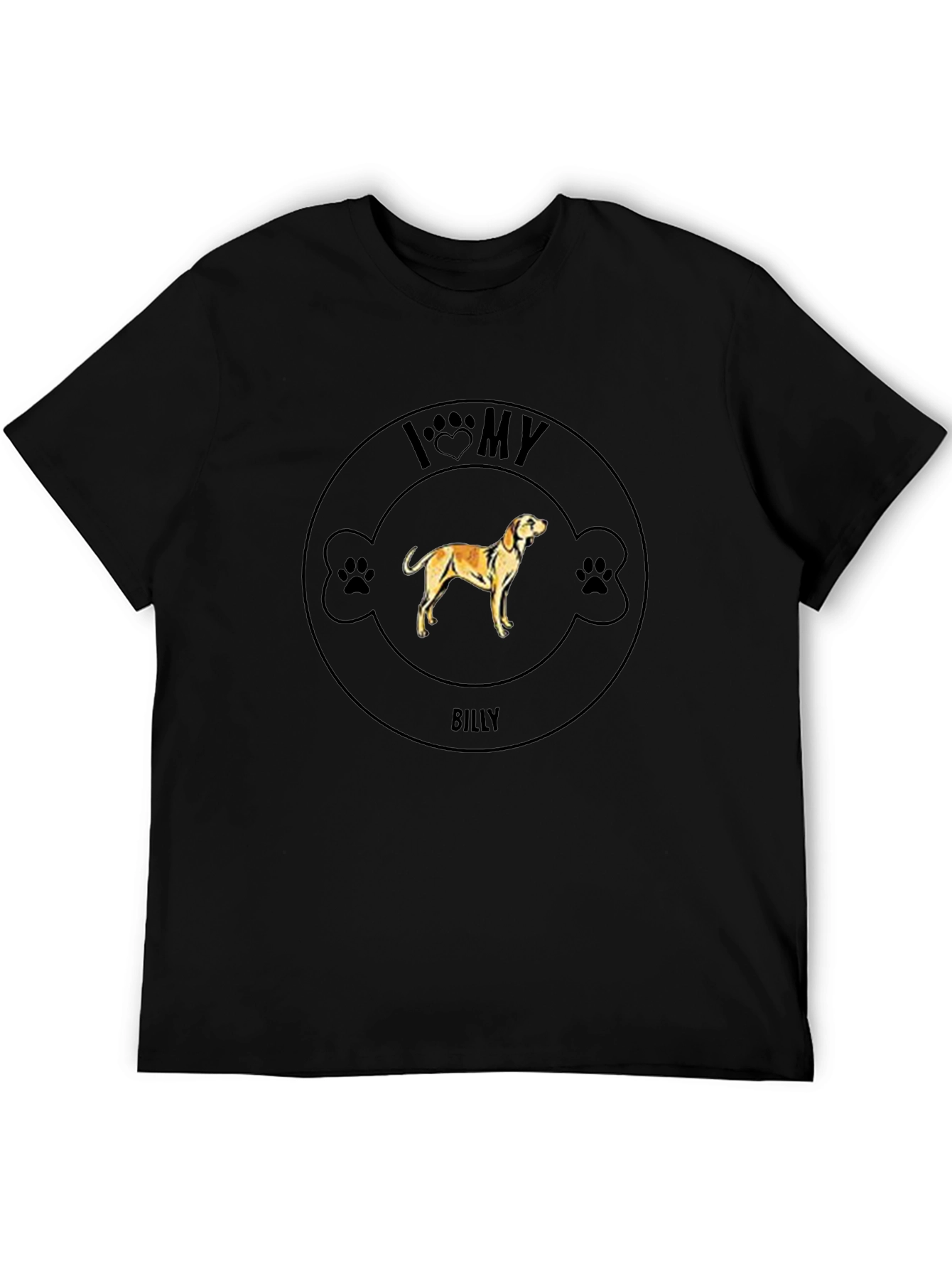 I Love My Billy Dog T-Shirt