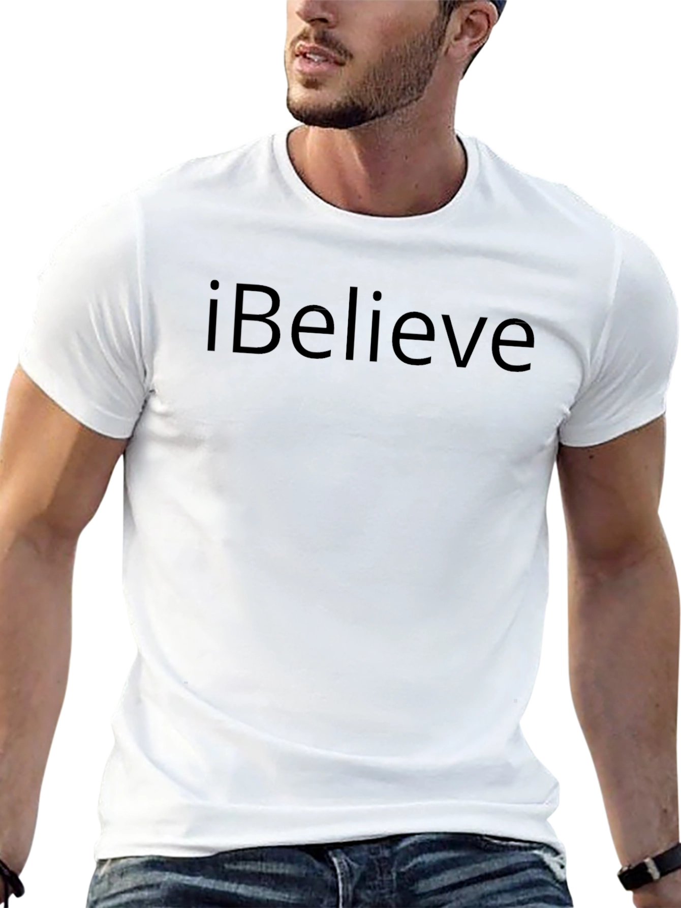 iBelieve Classic Black Tee