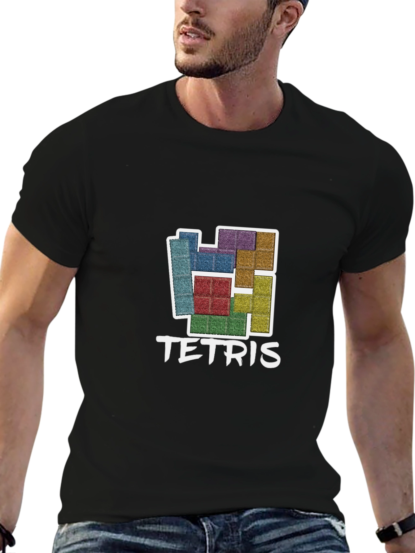Tetris Retro Gaming T-Shirt