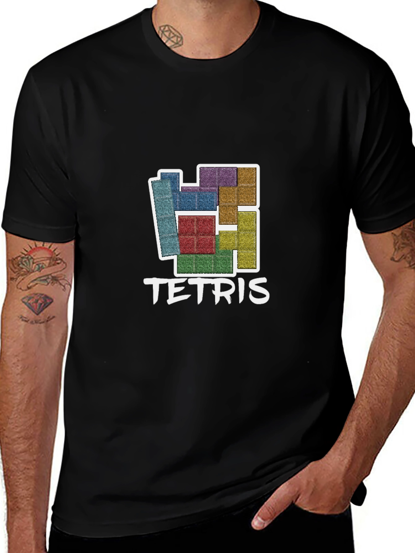 Tetris Retro Gaming T-Shirt
