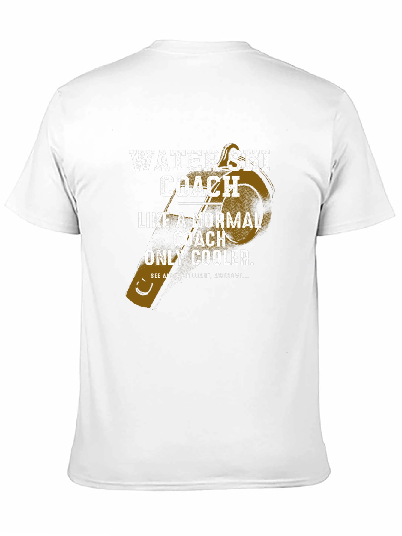 Water Ski Coach T-Shirt - Funny Cool Coach Tee
