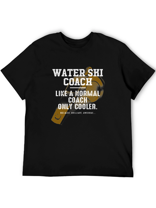 Water Ski Coach T-Shirt - Funny Cool Coach Tee