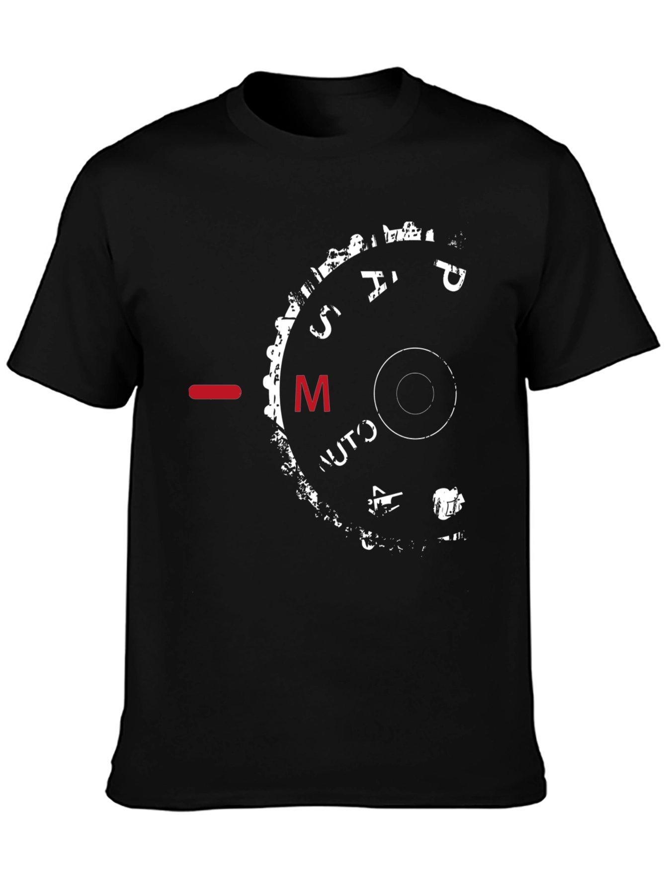 Camera Mode Dial Graphic T-Shirt