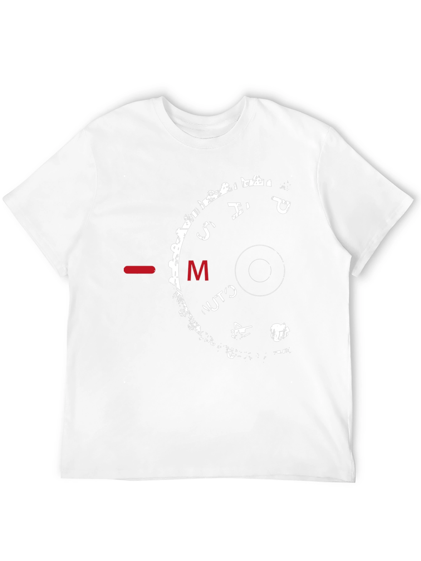 Camera Mode Dial Graphic T-Shirt