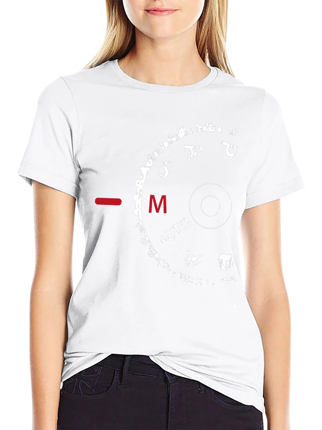 Camera Mode Dial Graphic T-Shirt