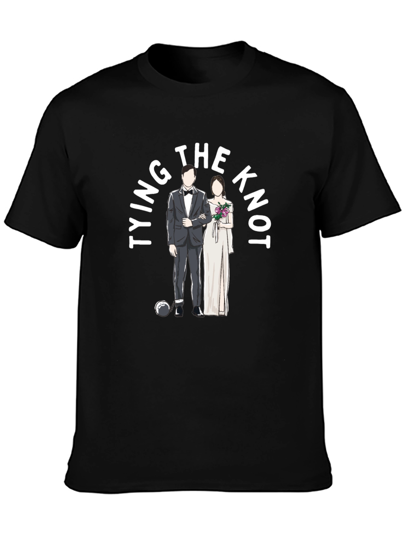 Tying The Knot Wedding T-Shirt