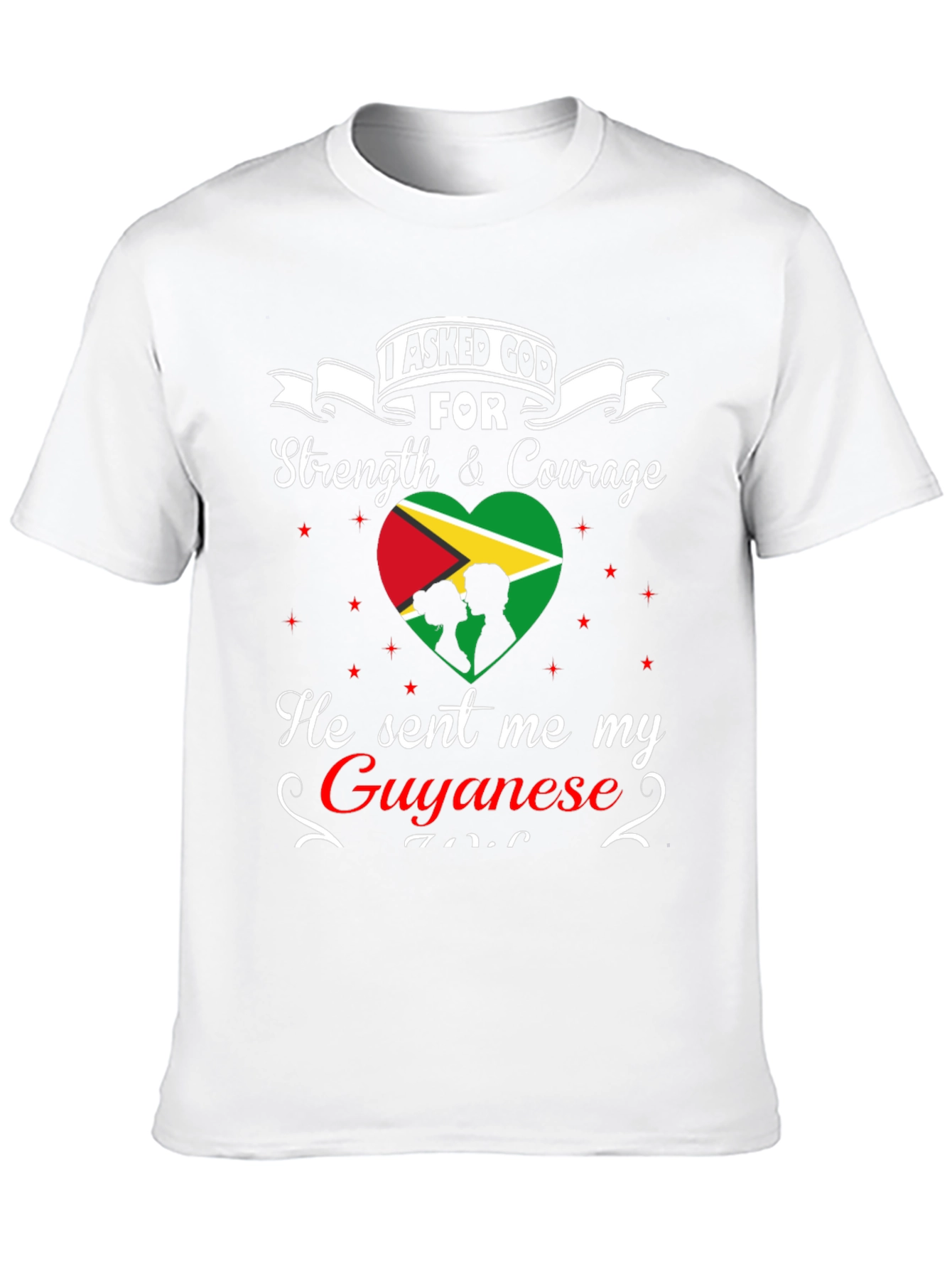 Guyanese Pride T-Shirt - I Asked God
