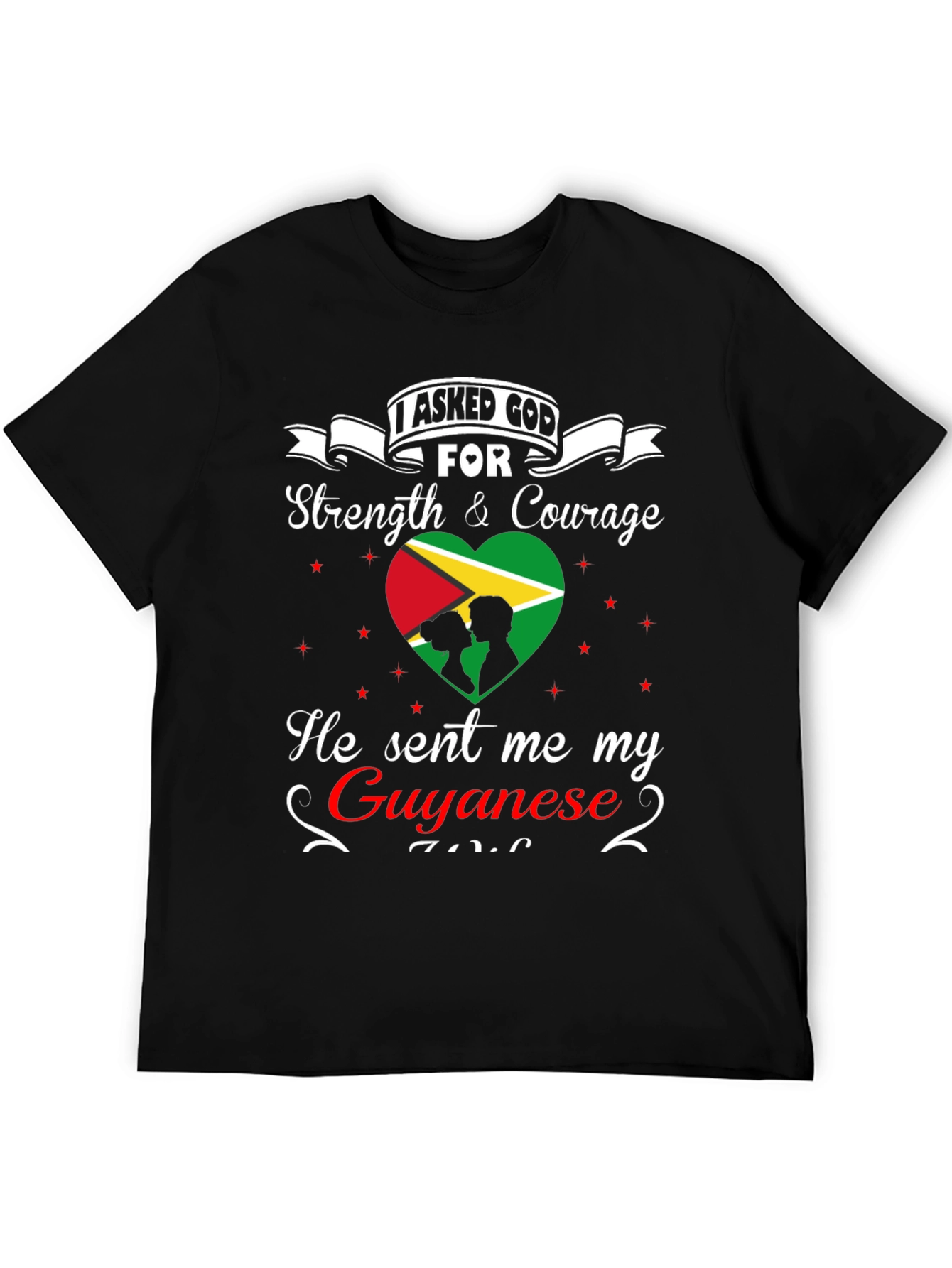 Guyanese Pride T-Shirt - I Asked God